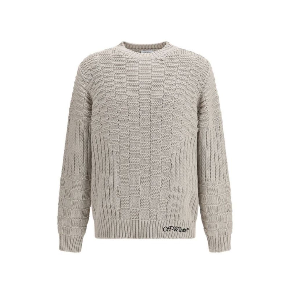 Off-White Men Arrow Cotton Sweater - Picture 5 of 7